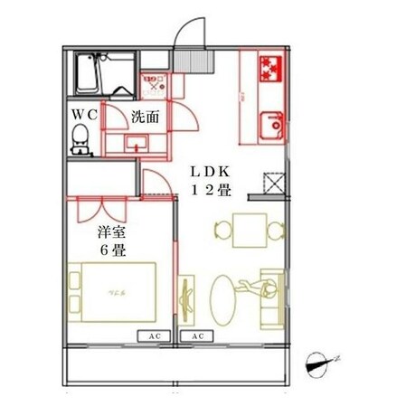 ウィルテラス西池袋の物件間取画像